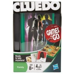 Hasbro Travel Cluedo -Outdoor Camping Shop go 015204 z