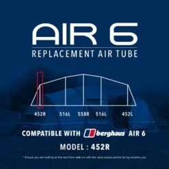 Air 6 Replacement Air Tube (Front 452R) 7 Air 6 Replacement Air Tube (Front 452R) -Outdoor Camping Shop go 190070 z
