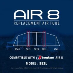 Air 8 Replacement Air Tube (582L) -Outdoor Camping Shop go 190083 z