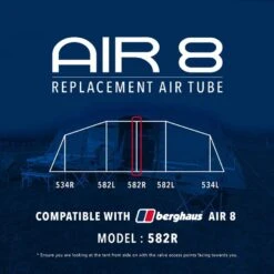Air 8 Replacement Air Tube (582R) -Outdoor Camping Shop go 190085 z