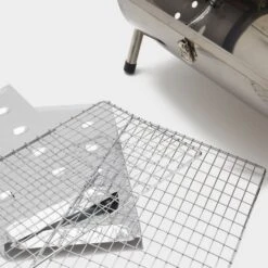 Stainless Steel Double Sided BBQ 12 Stainless Steel Double Sided BBQ -Outdoor Camping Shop go 313409 e