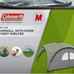 Coleman FastPitch Event Shelter Pro L Sunwall With Door -Outdoor Camping Shop go 325584 z