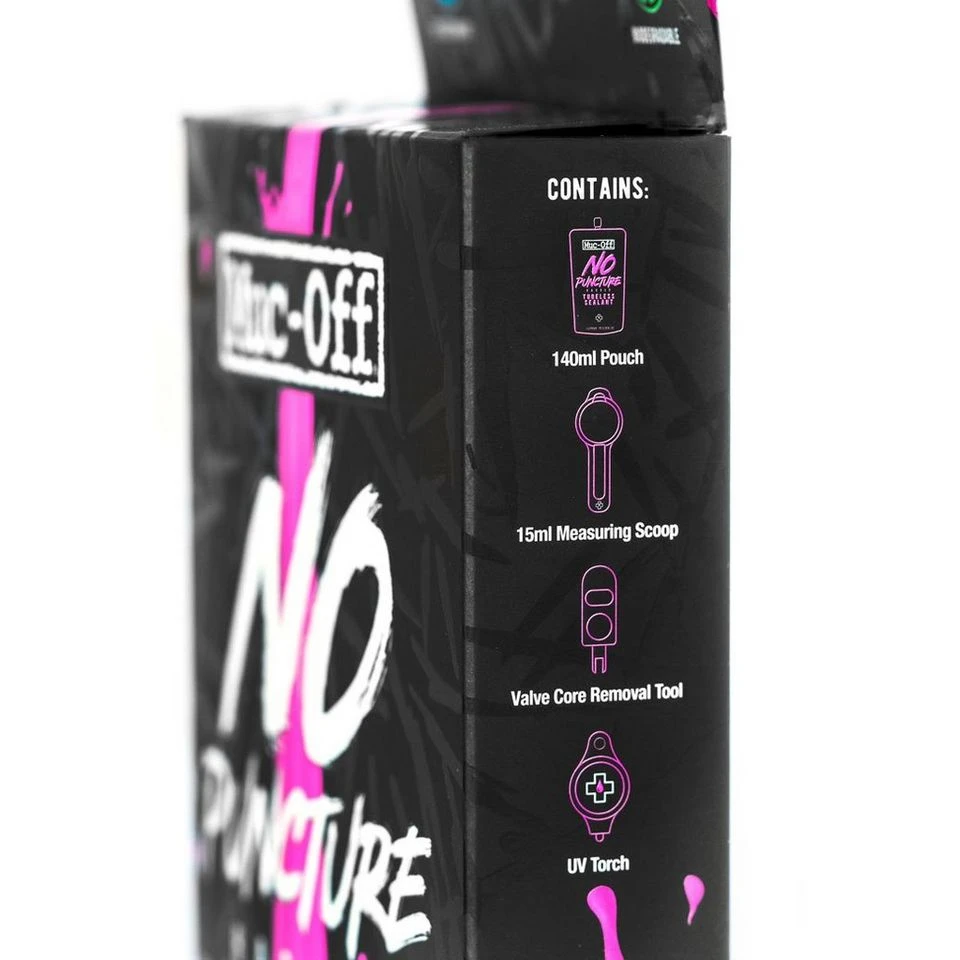 Muc-Off No Puncture Hassle Tubeless Sealant (140ml Kit) 4 Muc-Off No Puncture Hassle Tubeless Sealant (140ml Kit) - Image 2