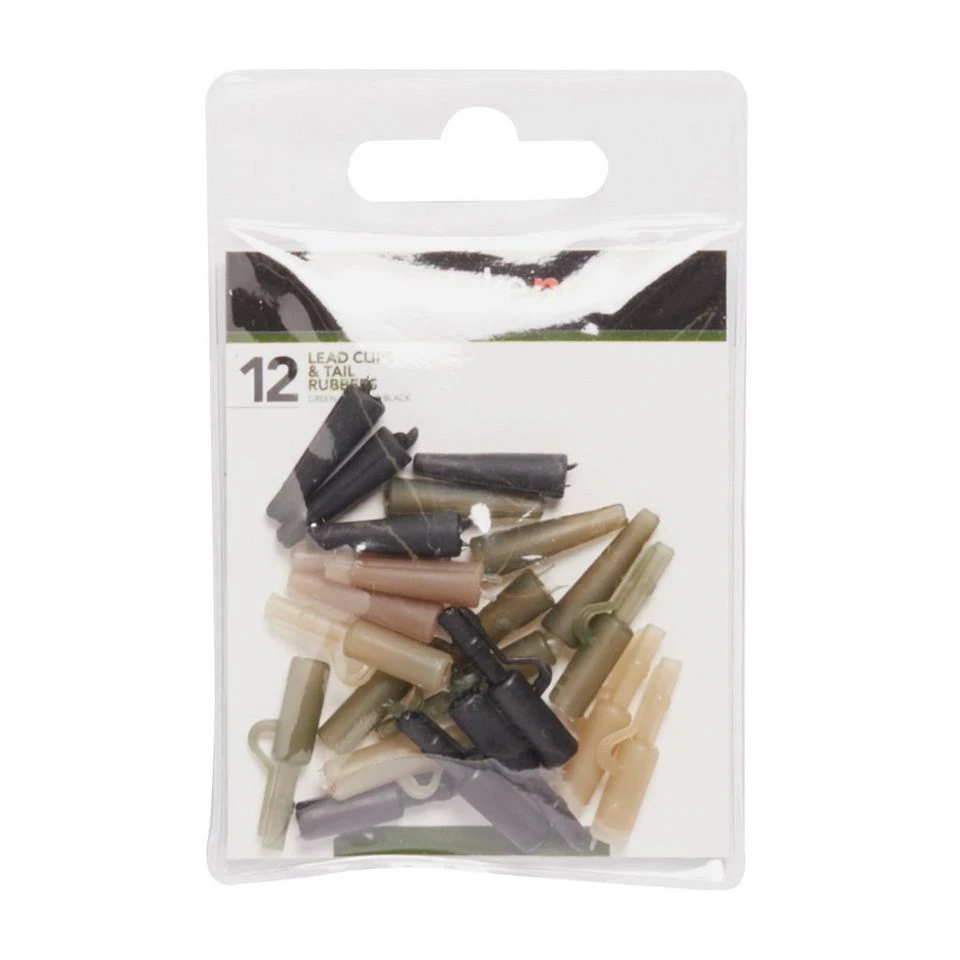 Lead Clip W Tail Rub Mix 12 Pc 4 Lead Clip W Tail Rub Mix 12 Pc - Image 2