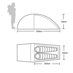 Berghaus Cairngorm 2 Tent -Outdoor Camping Shop go 349259 b