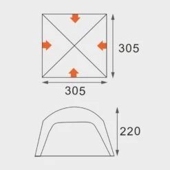 Genus Shelter V2 -Outdoor Camping Shop go 350972 c