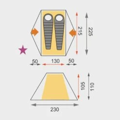 Rakoon II Person Tent 8 Rakoon II Person Tent -Outdoor Camping Shop go 351724 b