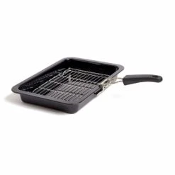 Quest Enamel Grill Pan With Handle -Outdoor Camping Shop go 363298 z