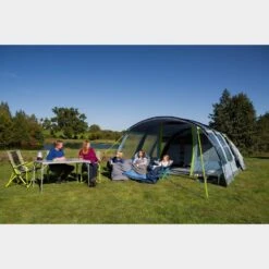 Coleman Meadowood 6 Person Large Tent With Blackout Bedrooms -Outdoor Camping Shop go 409172 d