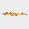 Hot Colour Brass Beads In Fluorescent Pink (4mm) -Outdoor Camping Shop go 432926 a