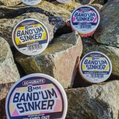 Band'um Sinkers Fluoro - 8mm 16 Band'um Sinkers Fluoro - 8mm -Outdoor Camping Shop go 438666 g