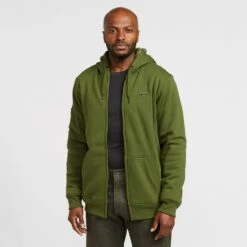 NVTS Sherpa Zip Hoody Green M