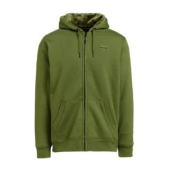 NVTS Sherpa Zip Hoody Green M -Outdoor Camping Shop go 453119 u