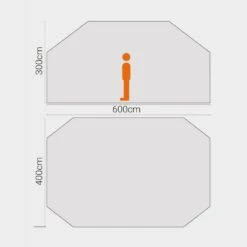 Emperor 12 Person Polycotton Tent -Outdoor Camping Shop go 503109 b