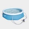 Bestway 8ft Fast Set Round Pool 1 Bestway 8ft Fast Set Round Pool -Outdoor Camping Shop go 511518 a