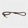 Weatherbeeta Rolled Leather Lead Brown -Outdoor Camping Shop go 517575 a