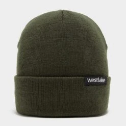 Khaki Fine Knit Beanie