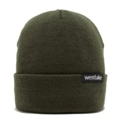 Khaki Fine Knit Beanie -Outdoor Camping Shop go 633662 z