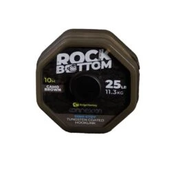 Ridgemonkey Rock Bottom Tungsten Semi Stiff Coated Hooklink Camo Green 25lb -Outdoor Camping Shop go 672576 z