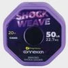 Ridgemonkey ShockWeave Braided Shock Leader 50lb -Outdoor Camping Shop go 672610 a